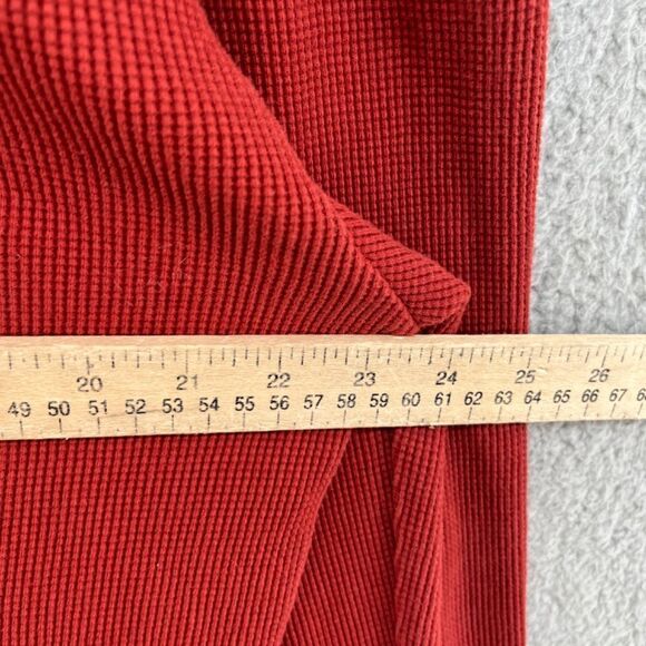 Nat Nast Shirt Mens Long Sleeve Waffle Knit Thermal Pullover Chili Pepper XL - Picture 6 of 11